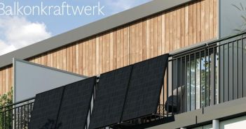 Effiziente Energieausbeute mit dem Mgreen Balkonkraftwerk Balkonkraftwerke von Metz: Kosten sparen und Umwelt (Foto: Metz Consumer Electronics GmbH)
