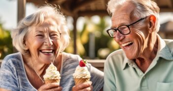 Gemeinschaft für Senioren* (Foto: AdobeStock_695287475 poto8313)