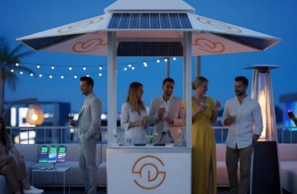 SunPact gewinnt Cozzyflames als US-Distributor für Solarbrella bundesweit (Foto: Sunpact GmbH)