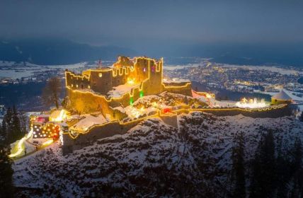 Spektakuläre Wintererlebnisse in Tirol: Magische Kristallwelten, Lichterparks und (Foto: Naturparkregion Reutte, Robert Eder)