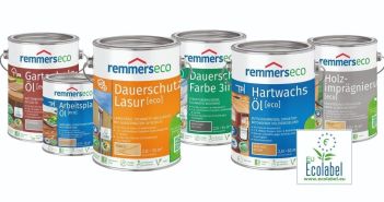 Remmers [eco]-Sortiment mit EU-Ecolabel garantiert geprüfte Umweltfreundlichkeit für (Foto: Remmers Gruppe SE)